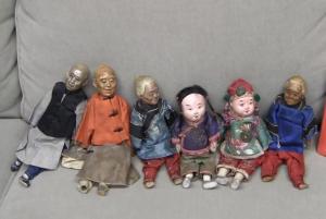 Qing Dynasty era dolls